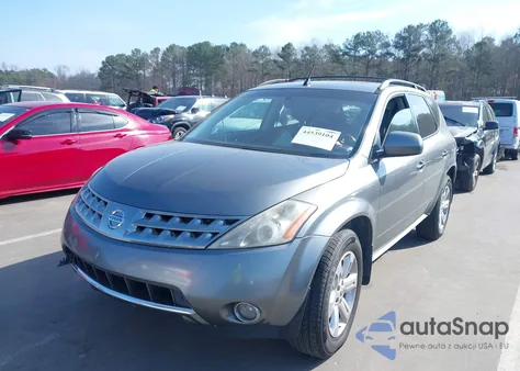 2006 Nissan Murano Sl из США, поврежденный, VIN JN8AZ08W76W518555